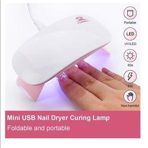 BNWOT MINI 6W USB NAIL DRYER CURING LAMP BY MAKARTT